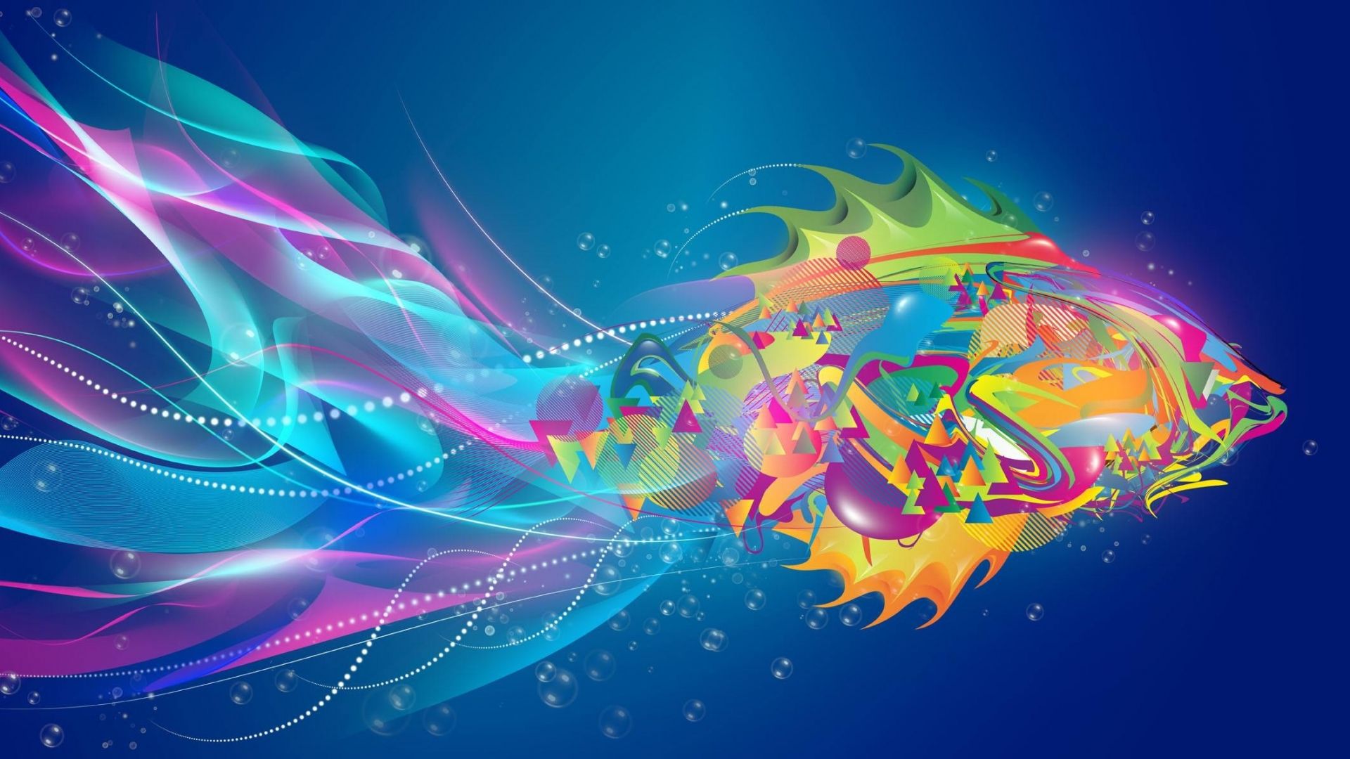 Abstract Fish Wallpapers