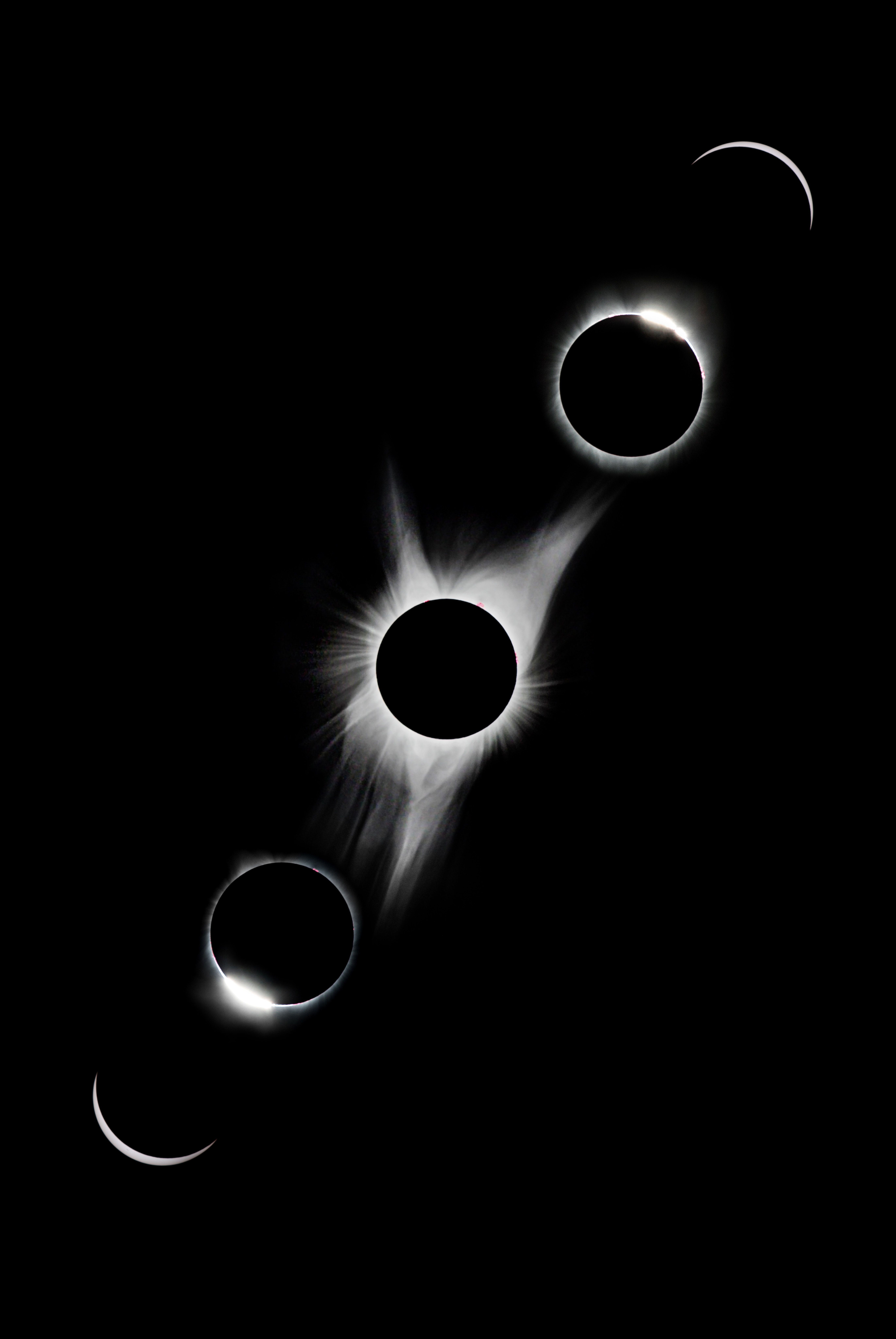 Solar Eclipse Monochrome Wallpapers