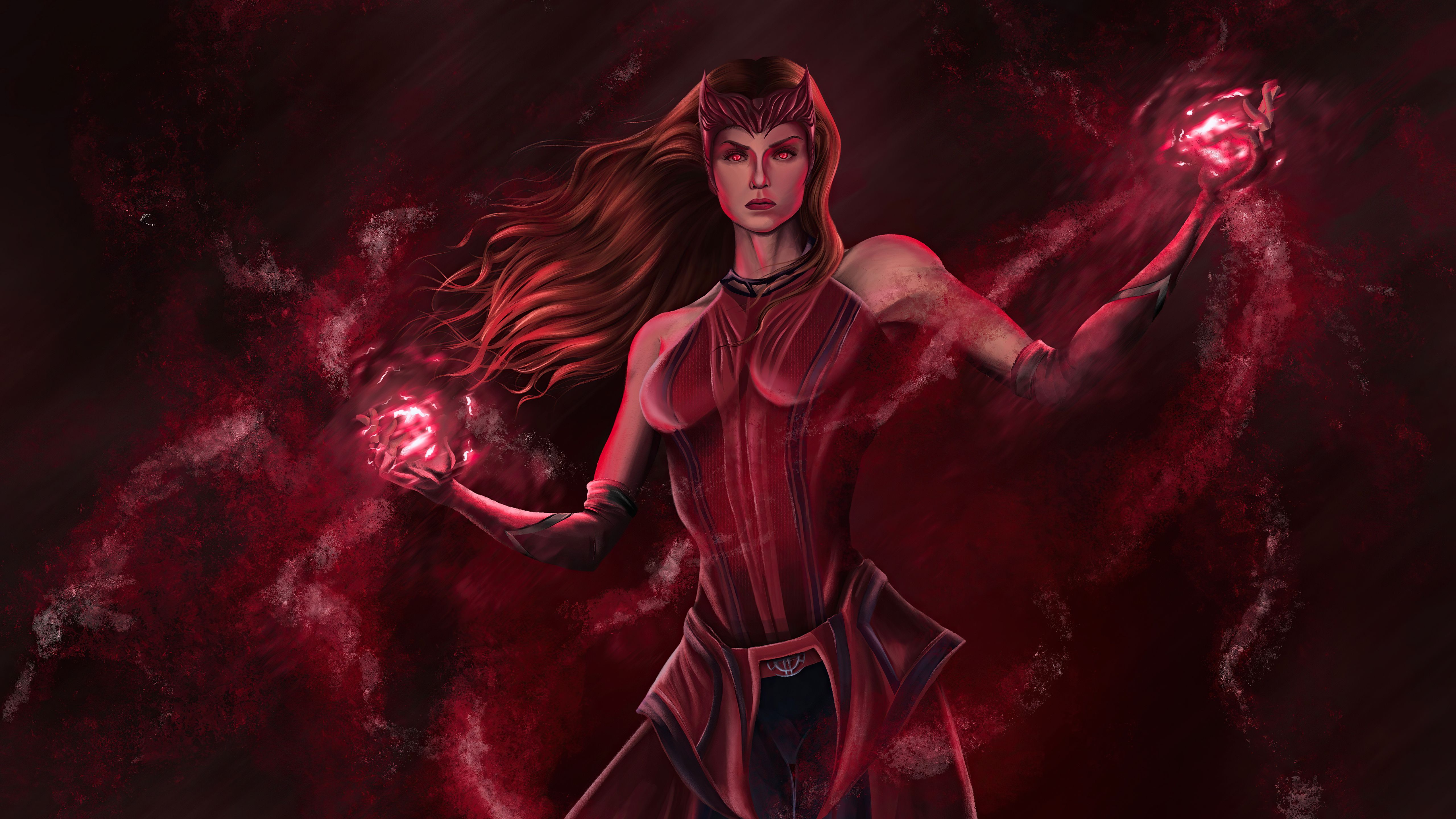 Scarlet Witch Full Power Mode Wallpapers