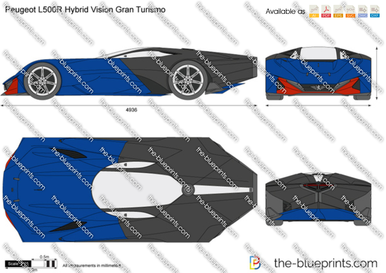 Peugeot L500 R Hybrid Vision Gran Turismo Wallpapers