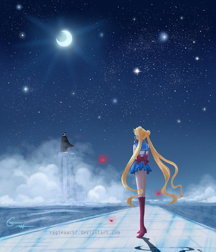 Staring At The Moon
 Wallpapers