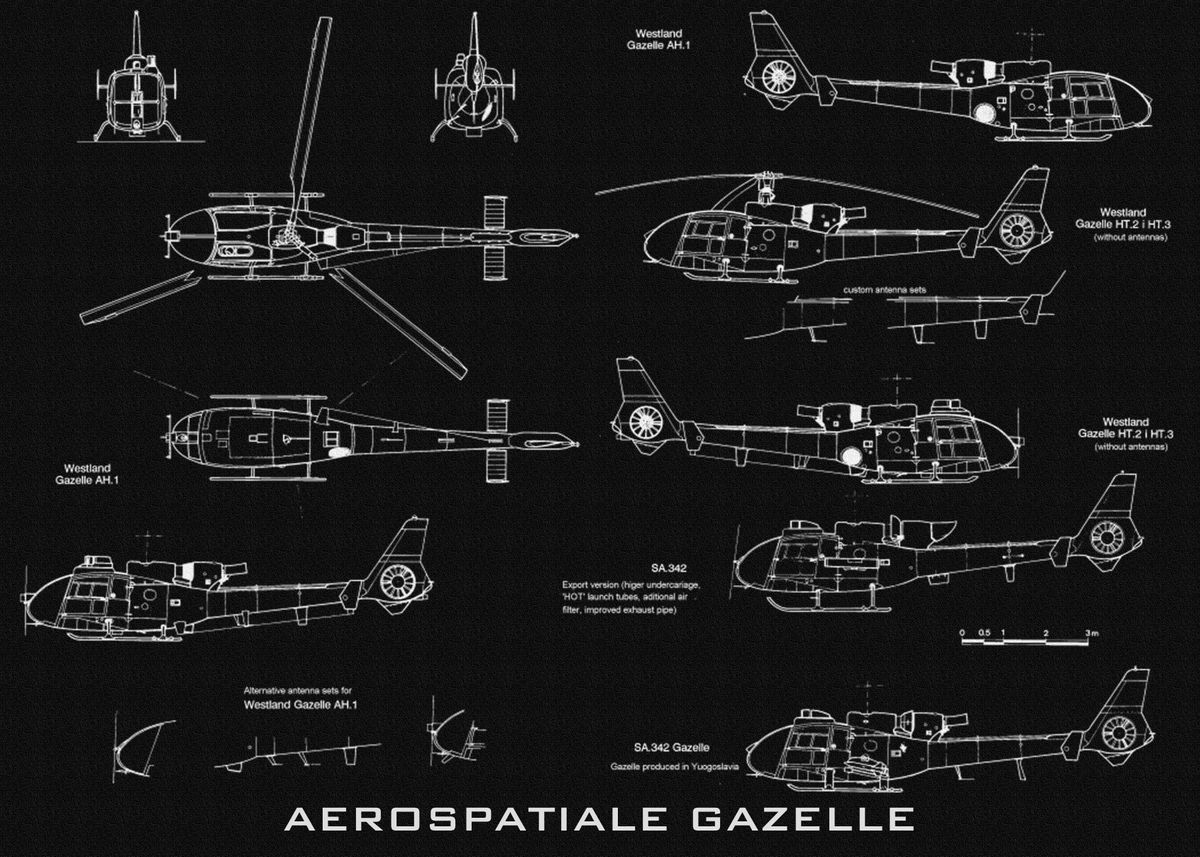 Aerospatiale Gazelle Wallpapers