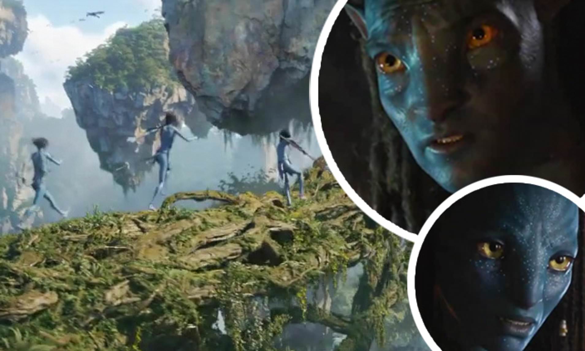 Zoe Saldana And Sam Worthington Avatar Movie Wallpapers