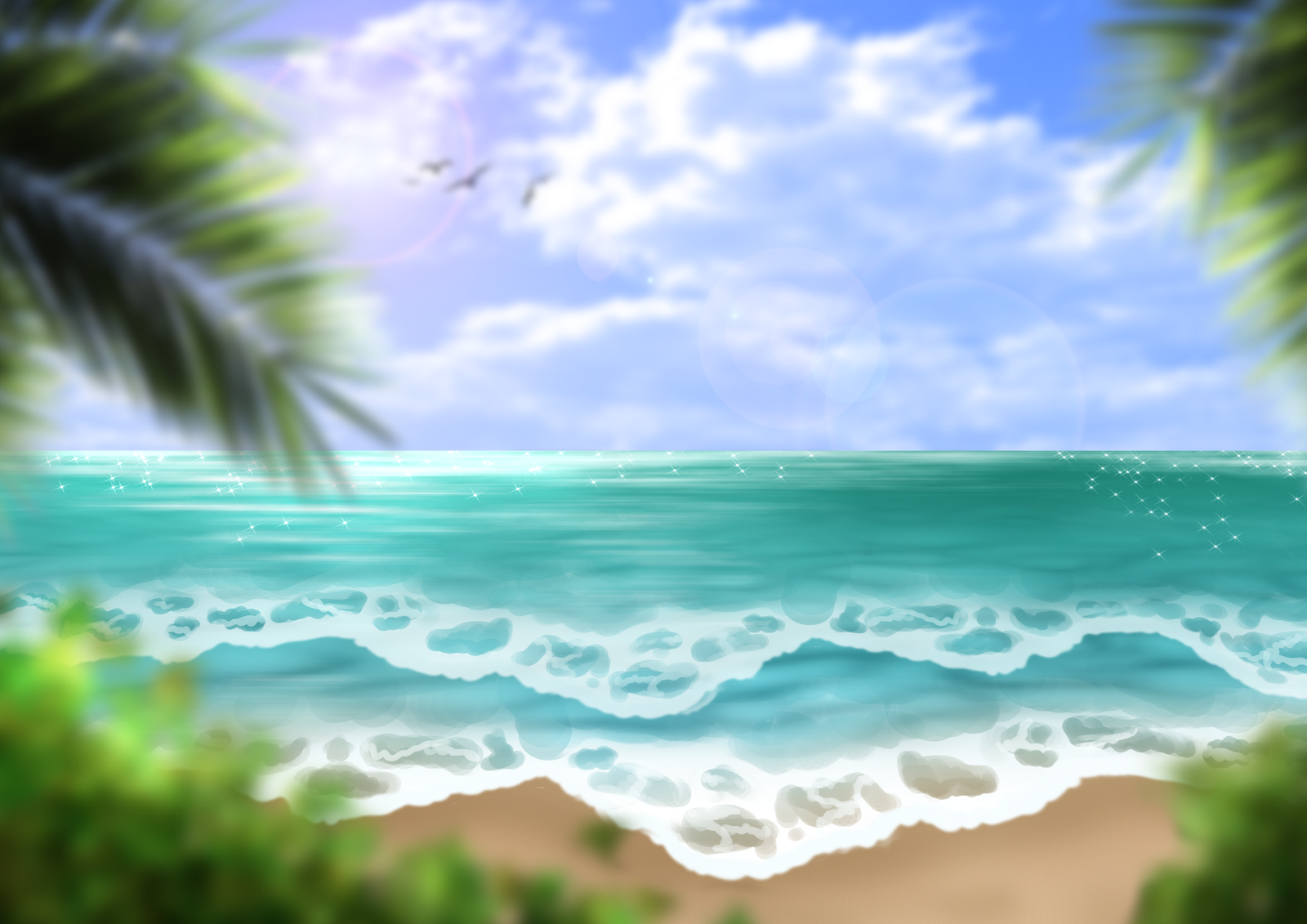 Beach Screen Backgrounds
