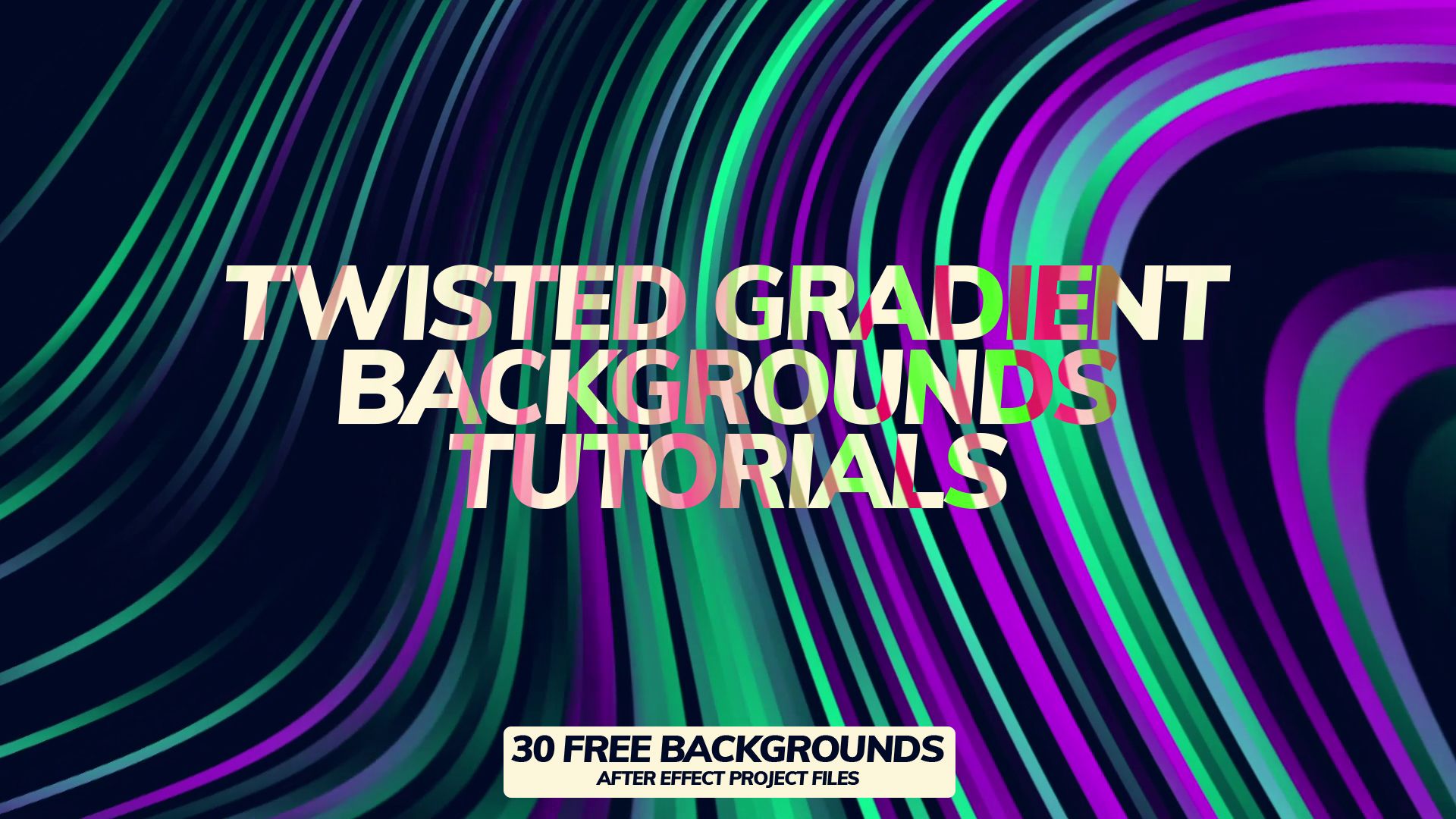 Twisted Color Gradient Background