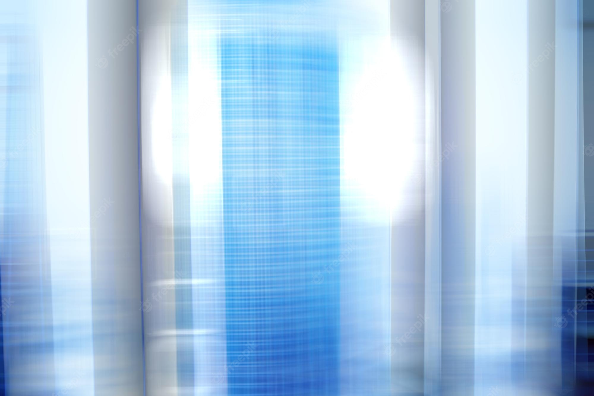 Blurred Lines Blue Background