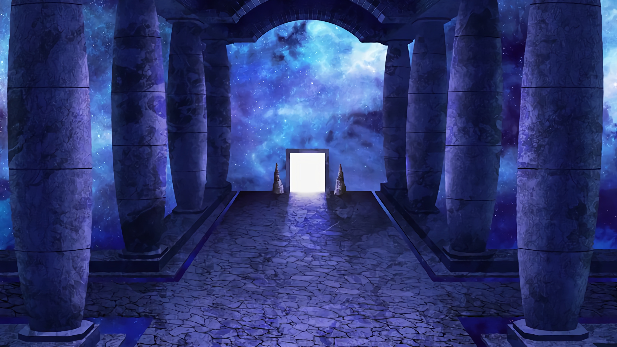 Anime Dungeon Background