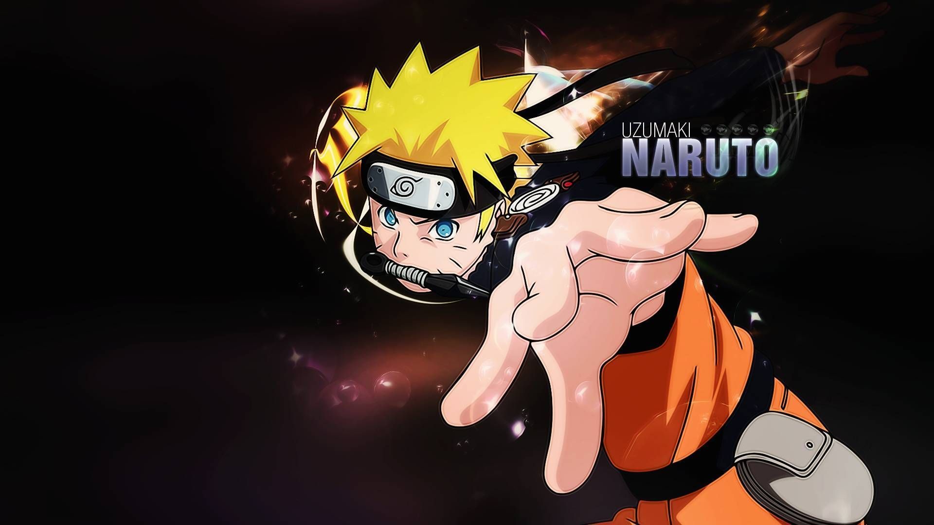 Naruto Background Hitam