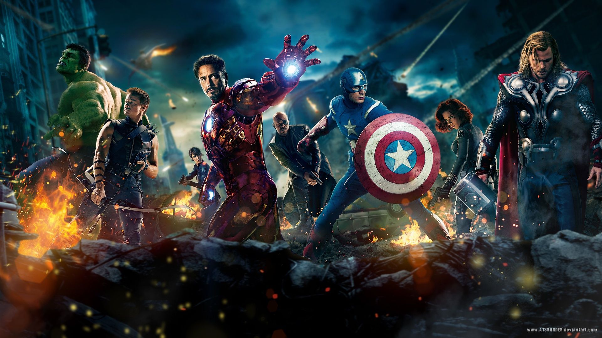 Avengers 4 Background