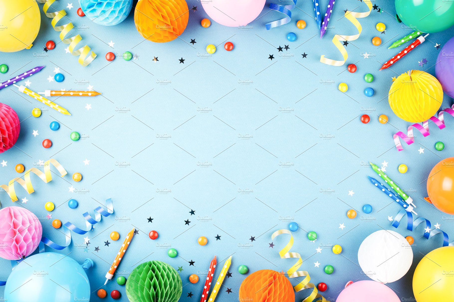 Wallpaper Birthday Party Background