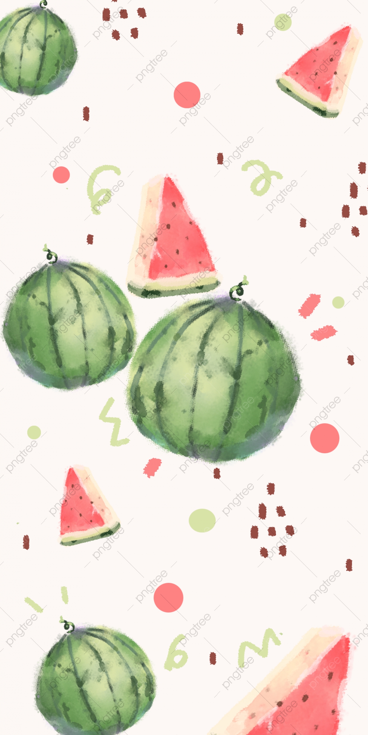 Watermelon Phone Background