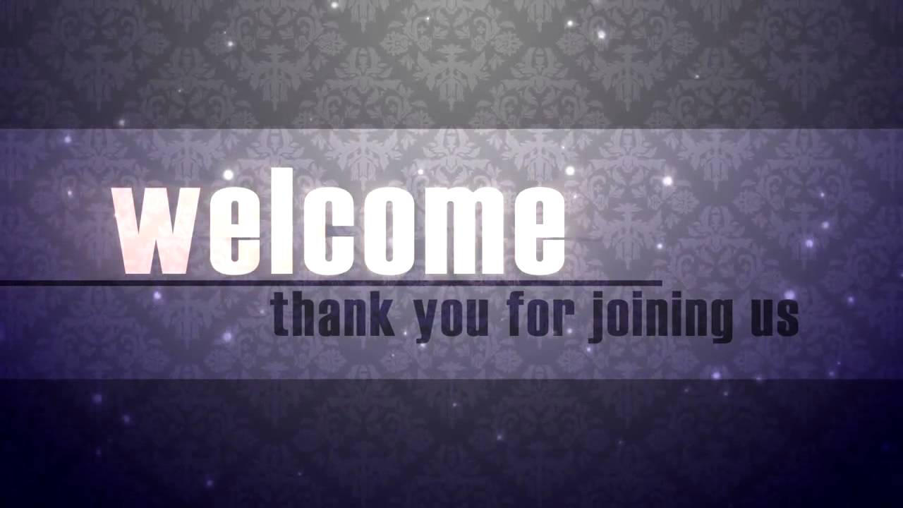 Welcome Background